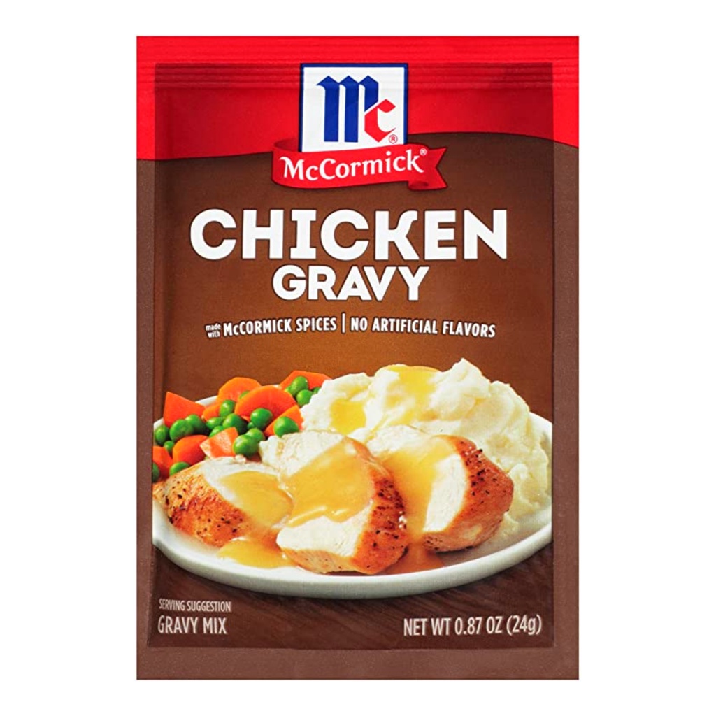 แม็คคอร์มิค เกรวี่ ชิคเกน เครื่องปรุงรสมิกซ์ รสไก่ 24 กรัม - Chicken Gravy Seasoning Mix 24g McCormick® brand