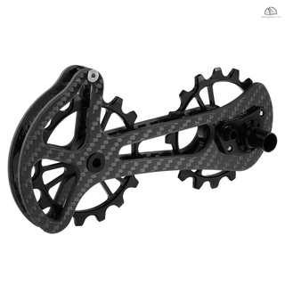 Skth ชุดลูกรอกตีนผีจักรยาน เซรามิค คาร์บอนไฟเบอร์ CNC 16T แบบเปลี่ยน สําหรับ Shimano 6800 6870 4600 9000 9070 Ultegra DURA ACE