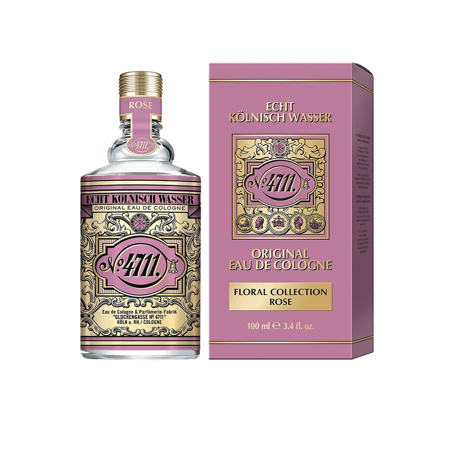 4711 FLORAL COLLECTION ROSE  Eau De Cologne 100 ML  หัวสเปรย์