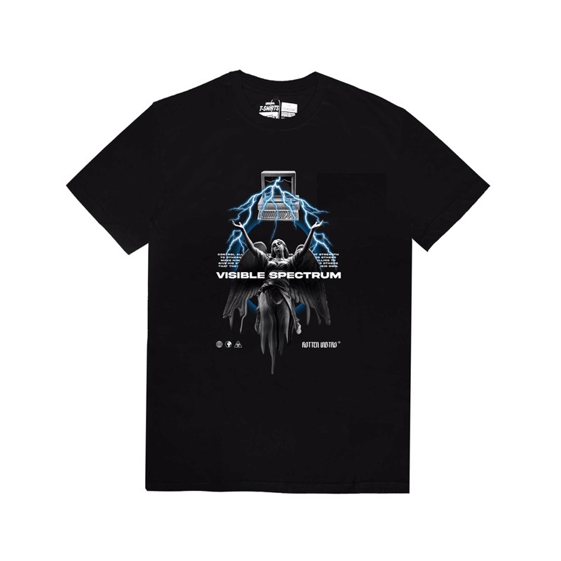 Rotten - เสื้อยืดสีดําสเปกตรัมที่มองเห็นได้