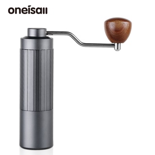 Oneisall เครื่องบดเมล็ดกาแฟ แบบพกพา สําหรับใช้ในครัวเรือน สํานักงาน ท่องเที่ยว