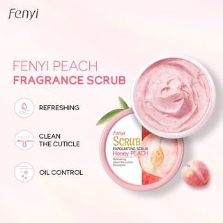 Fenyi บอดี้สครับ ผลัดเซลล์ผิวอย่างอ่อนโยน ให้ความชุ่มชื่น 100 กรัม.