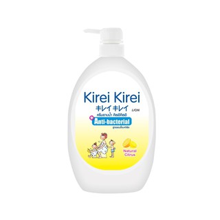 KIREI KIREI ครีมอาบน้ำ คิเรอิ คิเรอิ สูตรแอนตี้แบคทีเรีย กลิ่นส้ม Natural Citrus 900 มล.