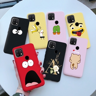 เคสโทรศัพท์มือถือพิมพ์ลาย Cartoon สําหรับ Oppo A15 A15S Cph2185