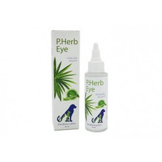 P.Herb Eye น้ำยาเช็ดคราบน้ำตา ช่องหู และ จมูก สมุนไพร ธรรมชาติ