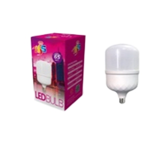 HSหลอดไฟ LED Bulb กล่องชมพูไฟLED สว่างนวลตา หลอดไฟประหยัดพลังงาน220V ขั้ว E27 45W 55W 65W 85W แสงขาว แสงวอมไวท์ พร้อมส่ง