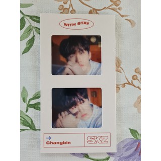 [พร้อมส่ง] ที่คั่นหนังสือ ชางบิน Changbin Stray Kids 2021 Seasons Greetings Bookmark