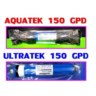 ไส้กรองน้ำ ไส้กรองเมมเบรน ULTRATEK , AQUATEK membrane r.o. ro. RO Membrane 50 - 150 gpd ของ เครื่องกรองน้ำ เครื่องกรอง