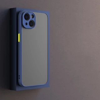 เคสหลังด้านขอบสี สำหรับ IPHONE 17 7 8 SE2 SE3 2022 7Plus 6 6s 6Plus X/XS XR XS MAX 11 11Pro Max ขอบนิ่มหลังด้าน 025