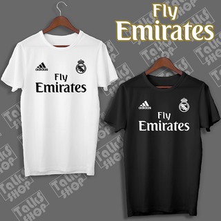 เสื้อยืดลาย FLY EMIRATES รุ่นเสื้อฟุตบอล (M-L-XL) คุณภาพสูง W~c