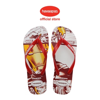 Havaianas รองเท้าแตะ ลาย Marvel สีแดง สําหรับเด็ก