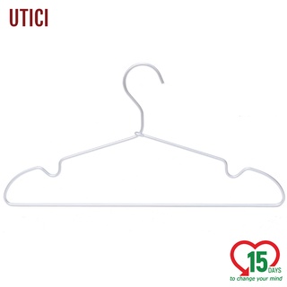 UTICI ที่แขวนเสื้อ อลูมิเนียมอัลลอยด์ ไม่มีรอยต่อราว ที่แขวนเสื้อผ้าโลหะ กันลื่นไม่เป็นสนิม ซื้อ100แท่งราคาส่ง ยิ่งถูก