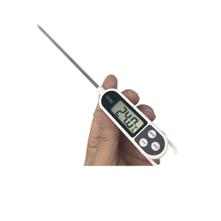 MITI4 เครื่องวัดอุณหภูมิอาหารแบบจุ่ม เครื่องวัดอุณหภูมิของเหลว BBQ เทอร์โมมิเตอร์ ที่วัดดิจิตอลแบบเสียบ แบบปากกา KC003