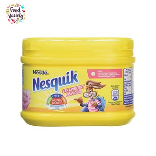 Nestle Nesquik Strawberry Flavour 300g เนสท์เล่ เนสควิก ผงสตรอว์เบอร์รี 300กรัม