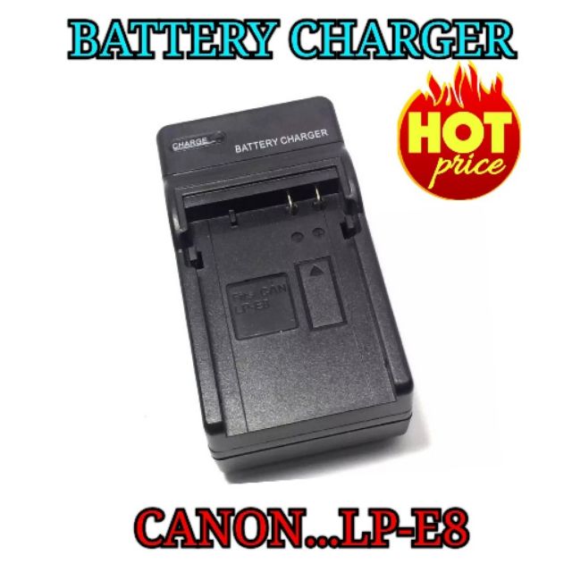 Battery Charger LP-E8 for Canon EOS 550D, 600D,  650D, 700D,...
