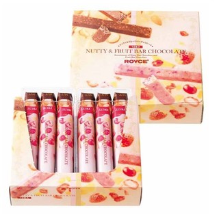 Royce NUTTY &amp; FRUIT BAR CHOCOLATE (12PCS)