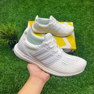 ■Adidas Ultraboost Men Running รองเท้าสีขาวล้วน Premium - 40-45 EURO