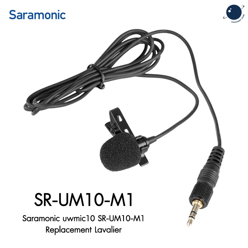 ลดราคา Saramonic SR-UM10-M1 Replacement Lavalier Microphone with Locking 3.5mm Male for Saramonic UwMic9, UwMic10, Uwic10TH, U #ค้นหาเพิ่มเติม ไฟและอุปกรณ์สตูดิโอ การ์มิน ฟีนิกซ์ 5 พลัส Nanlite Forza แอคชั่นแคมพลัง