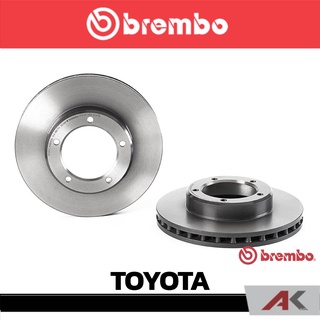 จานเบรก Brembo TOYOTA Land Cruiser 100 ปี 1998-2007 หน้า เบรคเบรมโบ้ รหัสสินค้า 09 9143 11 (ราคาต่อ 1 ข้าง)