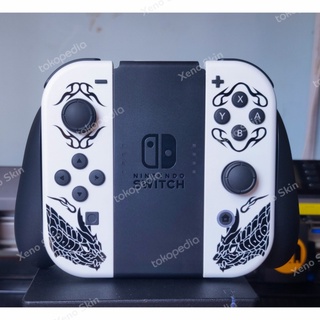 สติกเกอร์รูปลอก สําหรับ Nintendo Switch Oled Joycon Monster Hunter