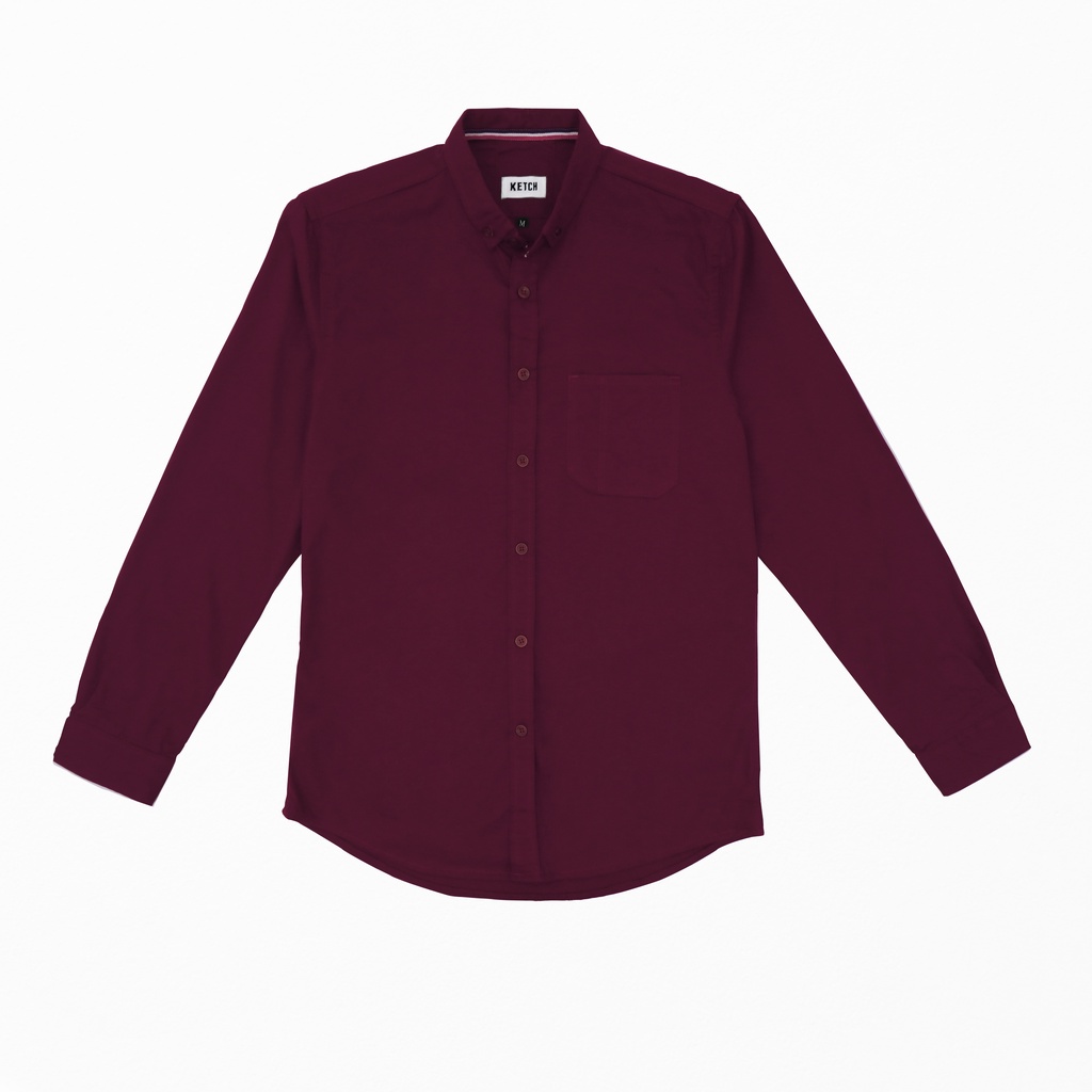 Ls004 KETCH BENTLEY SHIRT MAROON