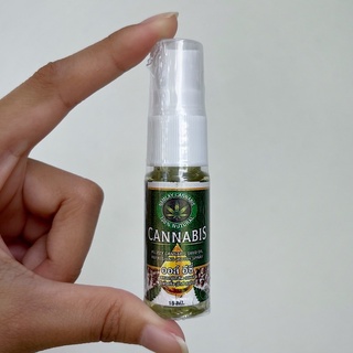 ผลิตภัณฑ์สเปรย์ระงับกลิ่นปากกัญชง🌿 พ่นปากและลำคอ พร้อมฆ่าเชื้อ(Cannabis seed oil)