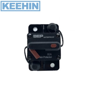 BEP เบรกเกอร์กันดูด แบบลอย 80A BEP Circuit Breaker H/D Reset Surf Mnt 80A