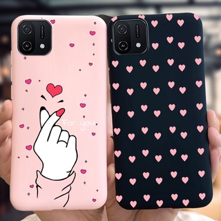 เคสโทรศัพท์มือถือ แบบนิ่ม ลายหัวใจ สําหรับ OPPO A16 A16S A16K A16S A16S A16S A 16 S OPPOA16 K CPH2269 2021