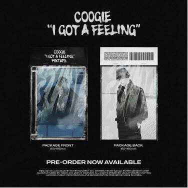 พร้อมส่ง COOGIE 쿠기 - EP앨범 I Got A Feeling  ได้ลายเซ็น