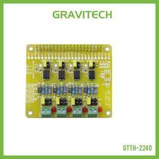 [Gravitechthai]ET-OPTO DC-IN4 HAT