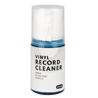 น้ำยาทำความสะอาดแผ่นเสียง Vinyl Record Cleaner ขนาด 200 ml พร้อม ผ้าไมโครไฟเบอร์
