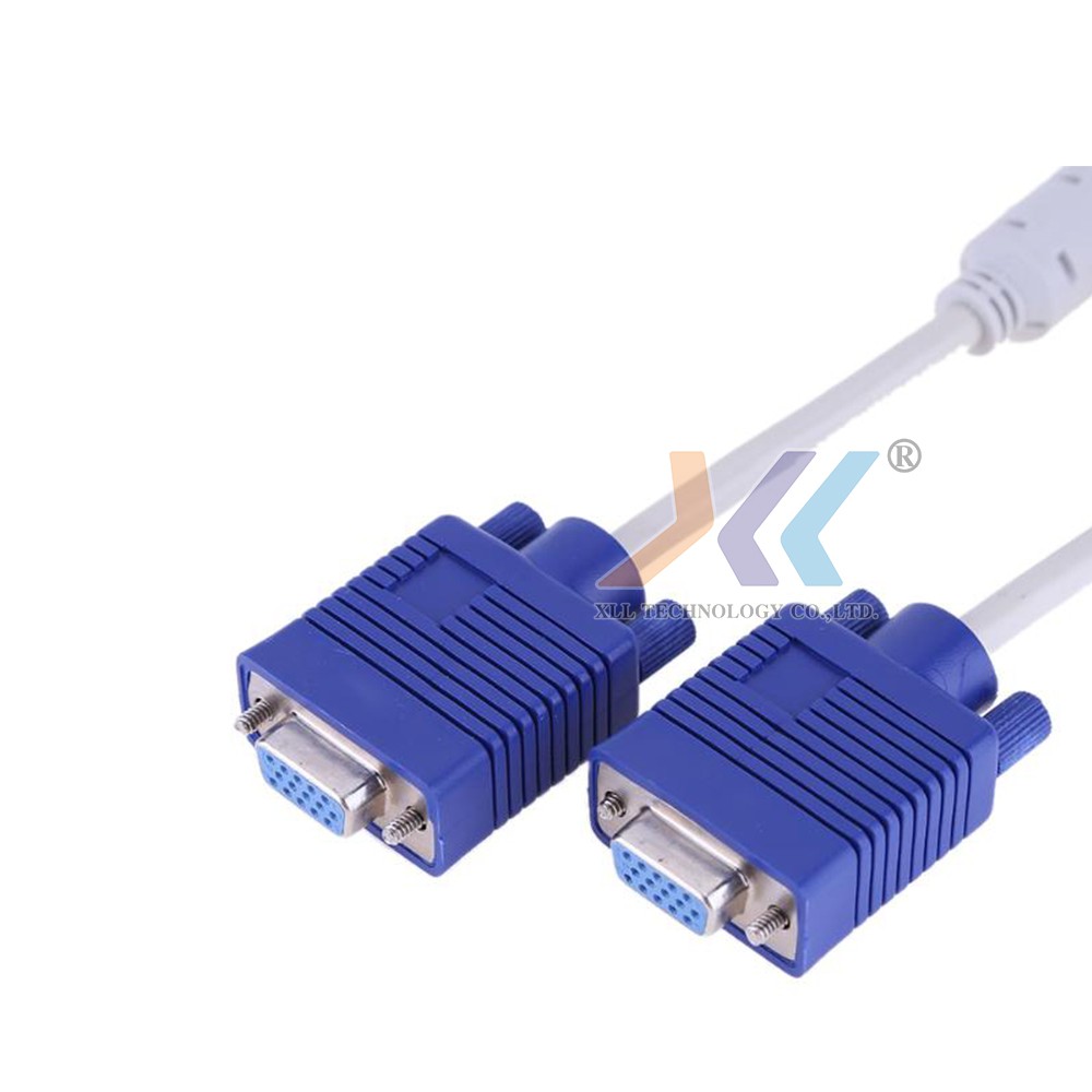 สาย VGA Monitor Connector 1 ออก 2 จอ vga6001 - xlltech - ThaiPick