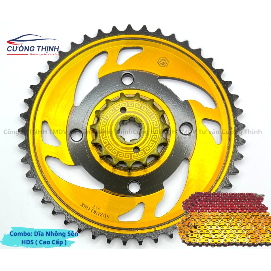 GSX Chain Sprocket - เฟืองโซ่ gsx s150 - gsx r150 เฟืองโซ่ - bandit 150 สเตอร์ - Prosper