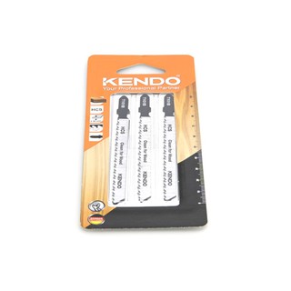 KENDO 46001101 ใบเลื่อยจิ๊กซอตัดไม้ T101B (3 ชิ้น/แพ็ค) KENDO 46001101 Jig Saw Blade T101B (3 pcs / pack)