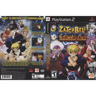 ZATCH BELL! MAMODO FURY [PS2 US : DVD5 1 Disc]