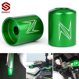 จุกปิดปลายแฮนด์รถมอเตอร์ไซค์ CNC อะลูมิเนียม สําหรับ Kawasaki Z250 Z300 Z650 Z750R Z750S Z800 Z900 Z1000