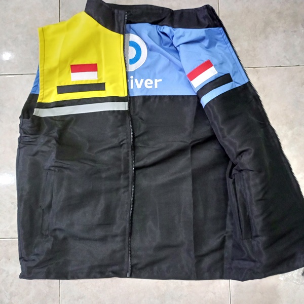 เสื้อแจ็กเก็ต Rompi Behind Behind MAXIM INDRIVER Is Not Jacket