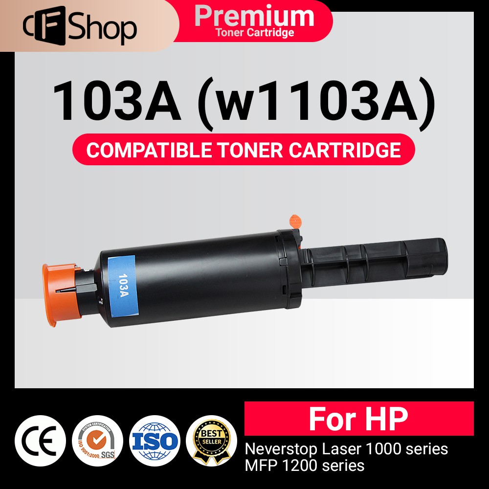 หมึกเทียบเท่า FOR HP103A/HP 103A/103A/HP103/HP 103/W1103A/W1103/W 1103A For HP Neverstop Laser 1000