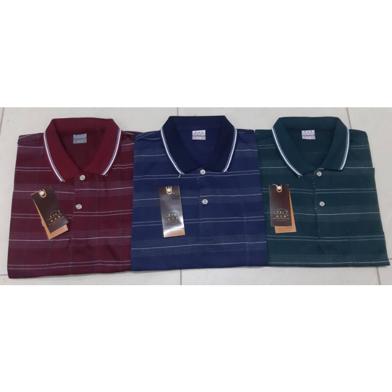 เสื้อผ้าผู้ชาย เสื้อโปโลแขนสั้น คอปกและมีกระเป๋าเสื้อ