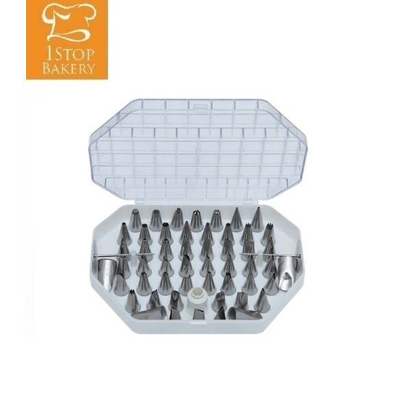 Korea 783 Cake Decorating Set 55 pcs / ชุดหัวบีบตกแต่งขนมขนาดกลาง