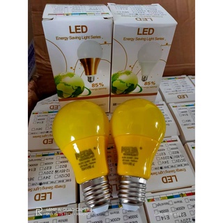 หลอดไฟ LED BULB AC/DC 12-85V ขั้ว E27 แสงเหลือง เหมาะงานไฟฟ้าโซล่าเซลล์(จำนวน 1 หลอด)