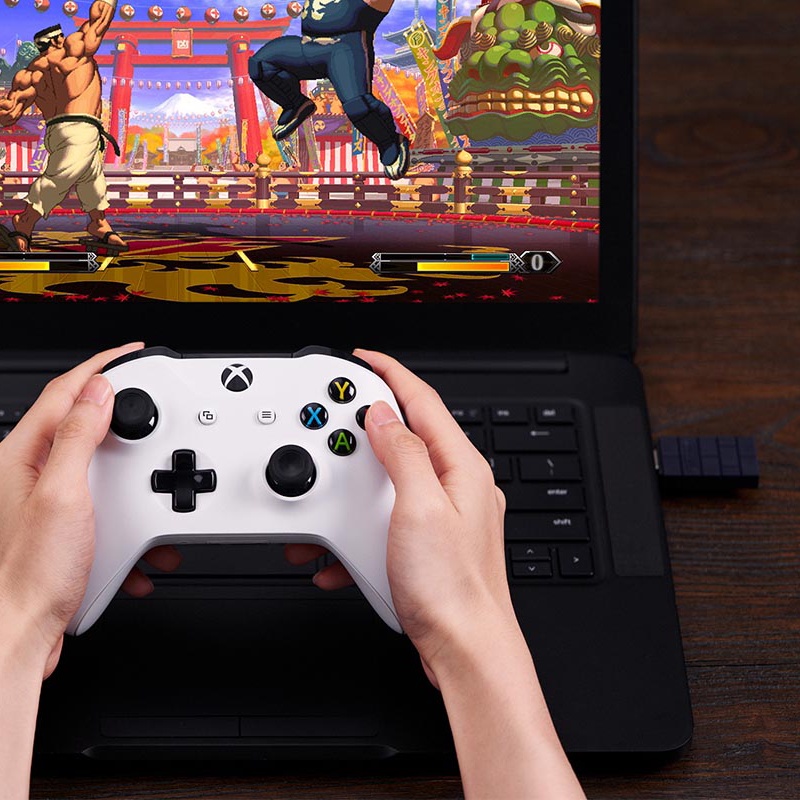 8Bitdo USB Wireless Adapter 2 ( Black ) - gcorners - ThaiPick