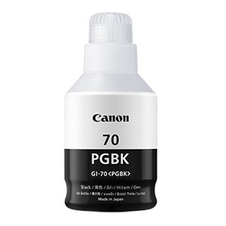 CANON INK GI-70PGBK  BLACK INK BOTTLE  Model : GI-70PGBK