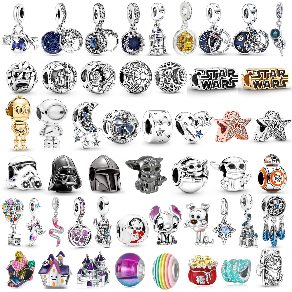 Dinglly ใหม่ จี้ลูกปัดไม้ รูปบ้านงู ปราสาท ทรงสี่เหลี่ยม