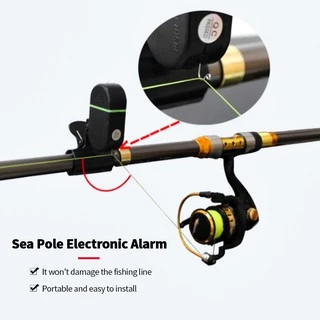 อุปกรณ์แจ้งเตือนเมื่อปลากินเบ็ด Fishing Alarm bell สัญญาณเตือนตกปลาอิเล็กทรอนิกส์ ไฟ LED