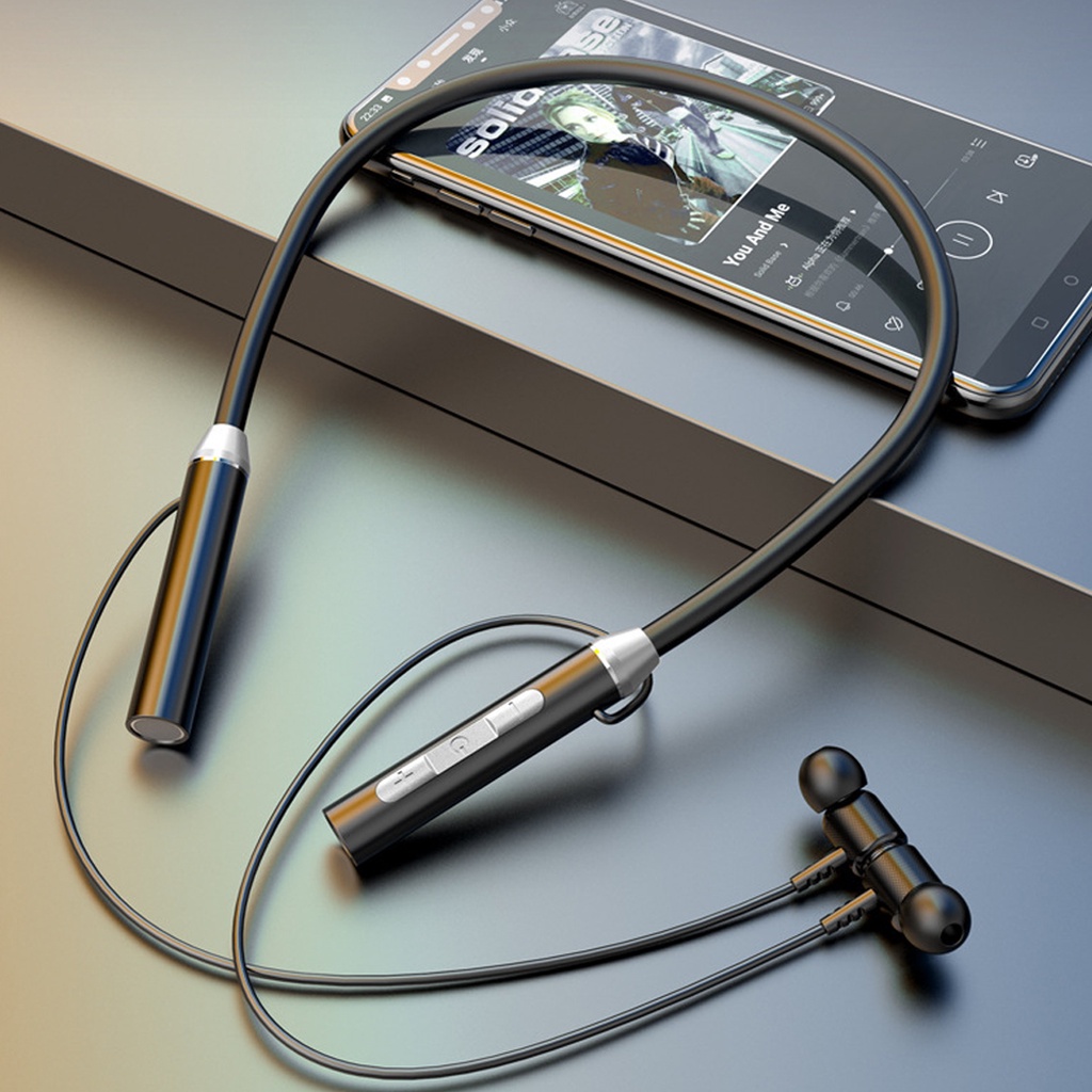 🔥 ส่งด่วน 🔥 หูฟังบลูทูธ รุ่น BT-63 หูฟังบลูทูธ 5.1+EDR หูฟังอินเอียร์ แบบคล้องคอ หูฟังออกกำลังกายกัน