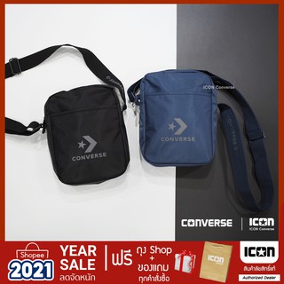 ราคาConverse Quick Mini Bag - Black / Navy l สินค้าลิขสิทธิ์แท้ l พร้อมถุง Shop I ICON Converse
