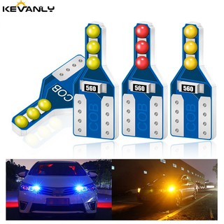 หลอดไฟ T10 Led 194 W5W 3030 6 Smd 12 V สําหรับติดป้ายทะเบียนรถยนต์ 1 ชิ้น