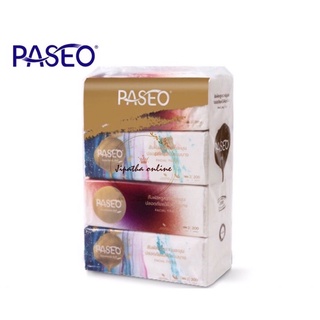 พาซิโอ (Paseo) ทิชชู่ กระดาษเช็ดหน้า หนา 2 ชั้น ซอฟท์แพค 200แผ่น แพ็ค 4 ห่อ (8993053121292)