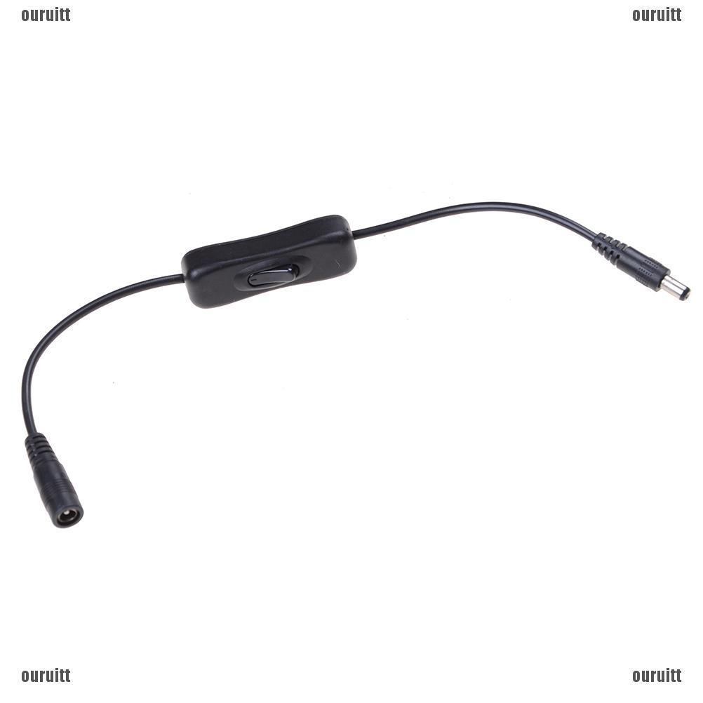 SP LED Strips 12V In-line On/Off Switch With Male/Female 2.1mm/5.5mm ...